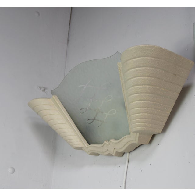 Mid-Century Modern French Wall Sconce, 1940s For Sale - Image 3 of 6