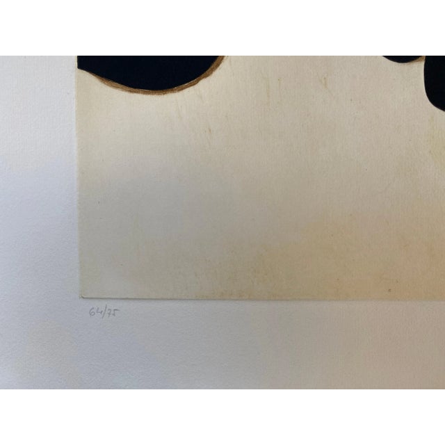 Modern Conrad Marca-Relli, Composition 2, 1977, Mixed Media on Guarro Paper For Sale - Image 3 of 7