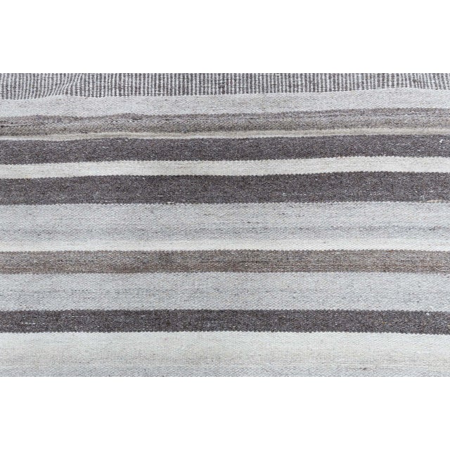 Textile Modern Tulu Nadu “Line Segment” Wool Rug by Doris Leslie Blau For Sale - Image 7 of 8