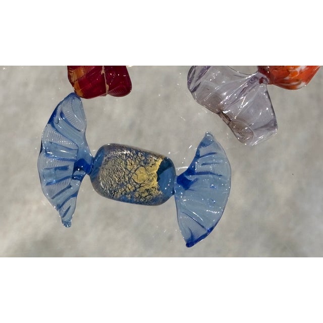 Vintage Murano Style Blown Glass Candies, Set of 5 For Sale In Little Rock - Image 6 of 15