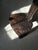 French Brutalist Side Chair in Carved Oak, 1960s For Sale - Image 4 of 9