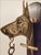 ANTIQUE ARTS & CRAFTS FIGURAL DOG WALL MOUNT GONG This is a unique antique Arts & Crafts Dog wall hanging Gong. The gong...