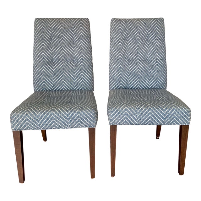 Lee Industries Dining Chairs a Pair Chairish