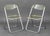 Giancarlo Piretti "Plia" Style Folding Chairs, 4 For Sale - Image 10 of 14