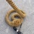 Charming coiled rope table lamp.