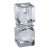 Verdun Artistry Crystal Glass Candlestick, Small, Plain Clear For Sale