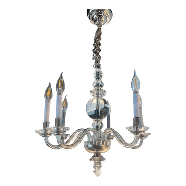 Discontinued Visual Comfort George II Chandelier For Sale