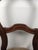 Antique Victorian Carved Wood Side Chair With Portrait Medallion & Figured Wood For Sale - Image 12 of 17