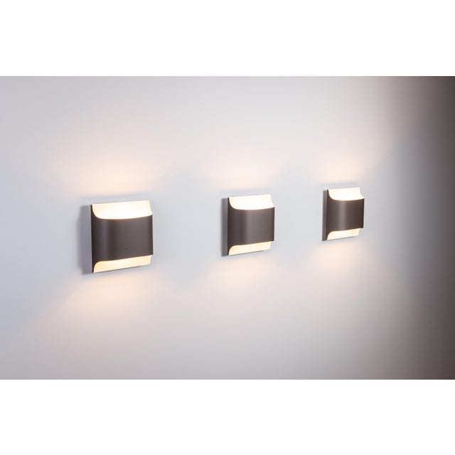 Metal Model 2030/31 Wall Lamps by Rolf Krüger & Dieter Witte for Staff Leuchten, 1960s, Set of 6 For Sale - Image 7 of 17