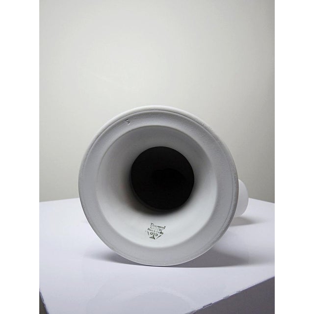 Bust of Louise Brongniard After Houdon in White Biscuit Porcelain, 1930s For Sale - Image 11 of 13