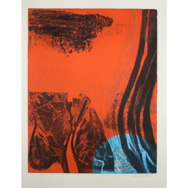 Isabel PONS Composition 4, 1973. Etching and aquatint on Rives, signed and numbered in pencil by the artist. Print run: 75...