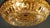 1960's Austrian Regency Gold Plate Framed Cut Lead Crystal Ceiling Flush Mount/ Plafonnier Lighting Fixture by Palme & Walter For Sale - Image 12 of 18