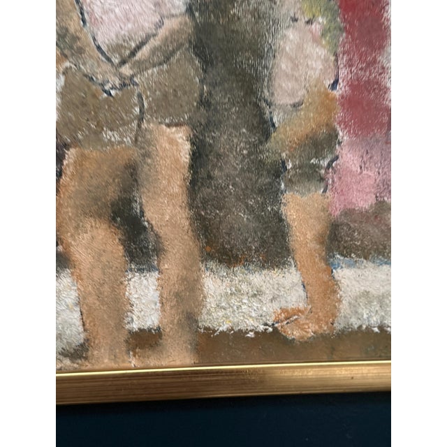 Erling Slagerstad, Gathering, 1992, Oil on Panel, Framed For Sale - Image 10 of 16
