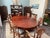 Cinnamon Cherry Dining Table and 8 Chairs From the Early 1900’s For Sale - Image 8 of 10