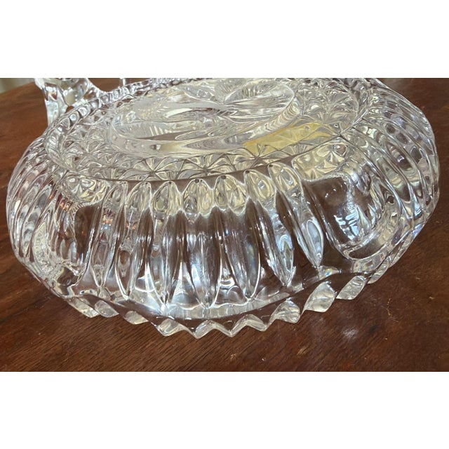 Glass 1980s Vintage Byrdes Lead Crystal Ashtray West Germany For Sale - Image 7 of 10