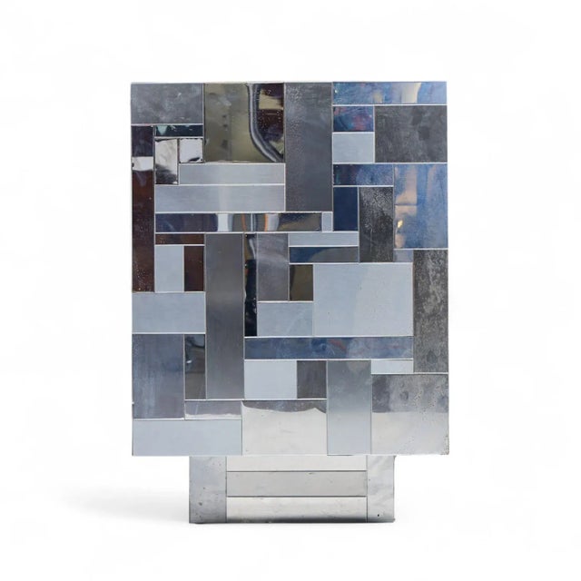 Paul Evans Paul Evans Cityscape Mid Century Chrome Credenza For Sale - Image 4 of 8