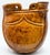 Song Dynasty Style Carmel Glazed Large Water Jar has measurements of approximately 9.75"x8.5"x5"