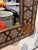 Vintage Marquetry Wood Inlay Mirror With Mother-of-Pearl Details For Sale In Los Angeles - Image 6 of 8