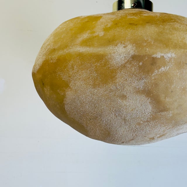 Large Vintage Resin Ceiling or Pendant Ligh For Sale In Los Angeles - Image 6 of 8