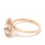 Early 21st Century 1.20ctw Morganite & Diamond Pear Shape Ring, 14k Yellow Gold, Ring Size 6 For Sale - Image 5 of 6