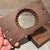 Wood Antique Japanese Kashigata Wooden Mold Vintage Wagashi Sweets For Sale - Image 7 of 7