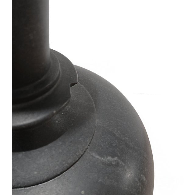 Mid 20th Century Black Marble Vase For Sale - Image 9 of 12