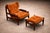 Alexandre Rapoport Brazilian Rosewood Armchair With Ottoman in Burnt Caramel Mohair, Brazil, 1960s For Sale - Image 12 of 17