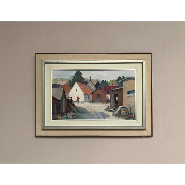 Eskil Scans, Vitemölla, 1960s, Oil on Panel, Framed For Sale - Image 8 of 18