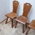 Mid-Century Brutalist Dining Chairs, Belgium, 1970s, Set of 6 For Sale - Image 12 of 17