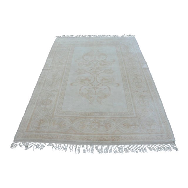 5x8 Turkish Anatolian Wool Rug For Sale