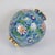 Mid 20th Century Vintage Chinese Cloisonné Vase | Gilt Lotus & Scrolling Vine Motif With Stand & Box For Sale - Image 5 of 9