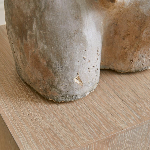 Vintage French Plaster Male Torso Sculpture For Sale - Image 12 of 18