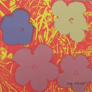 1986 Carnegie Museum of Art Andy Warhol Flowers Ii.69 Lithograph