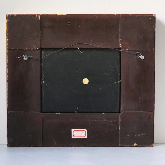 Early 20th Century Henry Tucker Reclining Nude With Book Oil Painting on Board For Sale In Las Vegas - Image 6 of 8