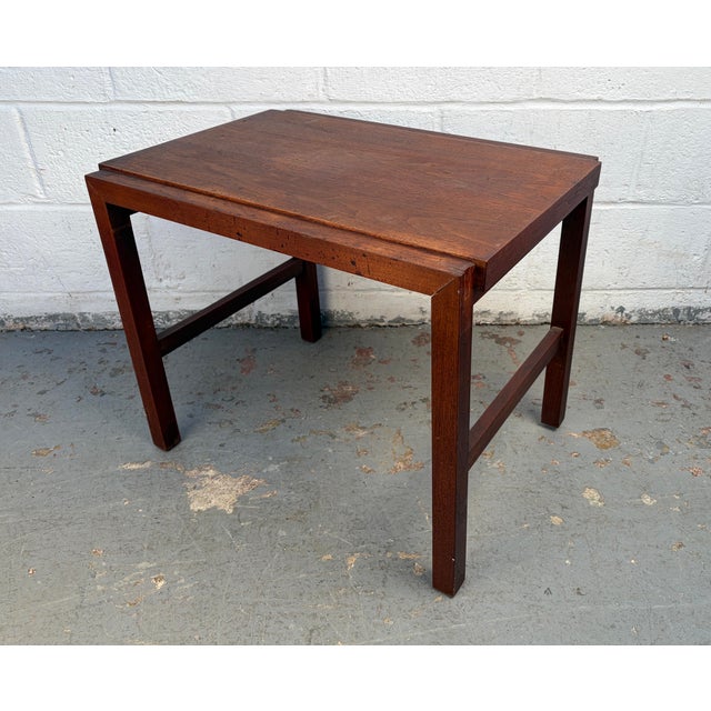 Mid-Century Danish Rosewood Nesting Tables For Sale - Image 9 of 11