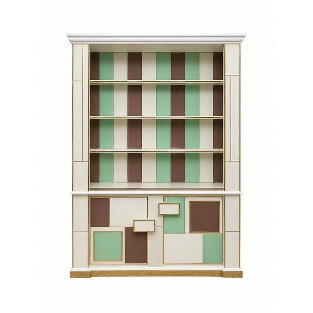 Illuminated Glass Bookcase, 1980s, in Flawless conditions. Designed 1980 to 1989