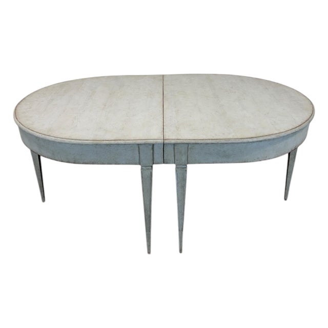 Gustavian (Swedish) Mid 19th Century Gustavian Style Dining Table For Sale - Image 3 of 8