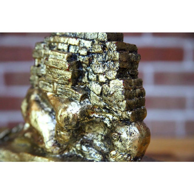 This is a one of a kind original concrete and gold leaf sculpture by San Diego artist, Duke Windsor. Windsor’s success as...