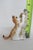 Bone China Taiwan Tabby Cat Chasing Mouse Up a Tree Stump Ceramic Figurine 4964b For Sale - Image 11 of 14