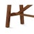 Farmhouse Double X Base Console Table in Pine For Sale - Image 11 of 11