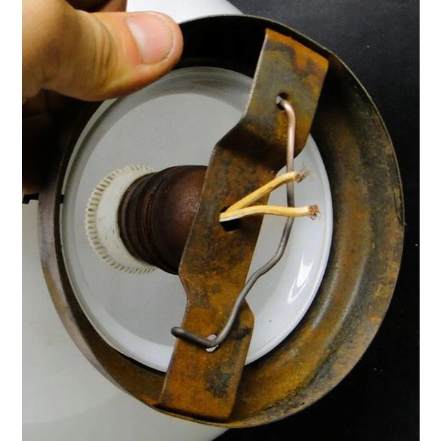 Art Deco Pendant Lamp, Poland, 1960s For Sale - Image 3 of 5