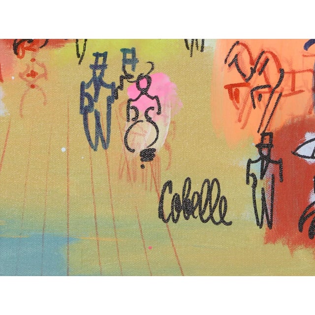 Charles Cobelle Palais Garnier Plaza IV, circa 1961 Acrylic on Canvas, signed Edition: 24 in. x 30 in.