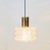 Large Mid-Century Modern Amber Bubble Glass Pendant Light by Helena Tynell for Limburg, Germany, 1960s For Sale - Image 4 of 10
