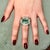Natural Emerald, Tsavorite and Diamond Ring 6.75 14k White Gold 9.22 TCW Certified $14,950 310658 This is a Unique Custom...