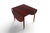 Mid 20th Century Danish Modern Rosewood Drop Leaf Dining Table, 1960s For Sale - Image 5 of 10