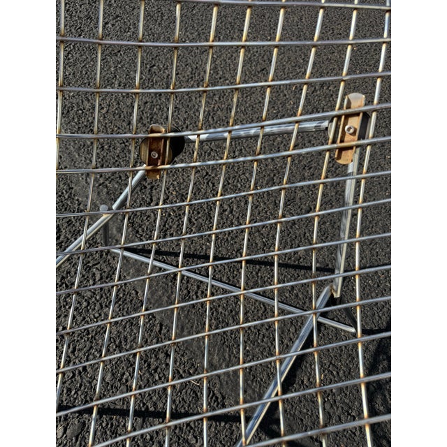 1960s 1960s Attributed Bertola Large Diamond Chair For Sale - Image 5 of 12