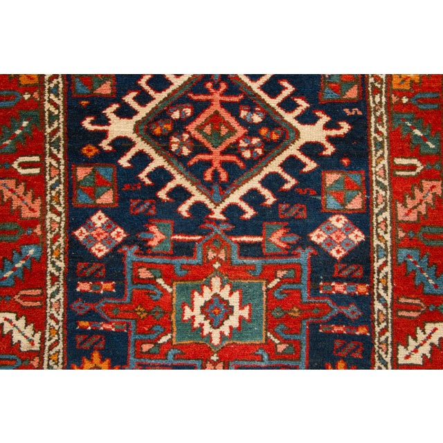 1920s Antique Hamadan Geometric Medallion Wool Rug by Rug & Kilim, Persia, 1920–1929 For Sale - Image 5 of 8