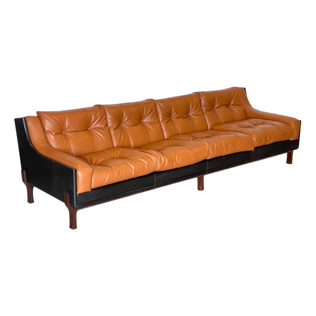 Sofa in the style of Claudio Salocchi, 1960s For Sale