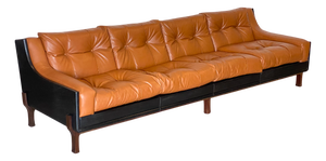 Sofa in the style of Claudio Salocchi, 1960s