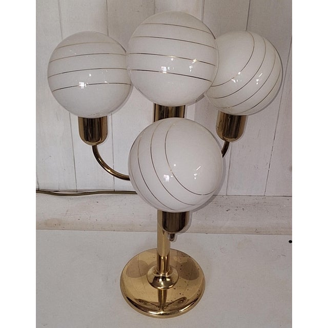 Large Vintage Table Lamp by Sölken Leuchten, 1970s For Sale - Image 6 of 9